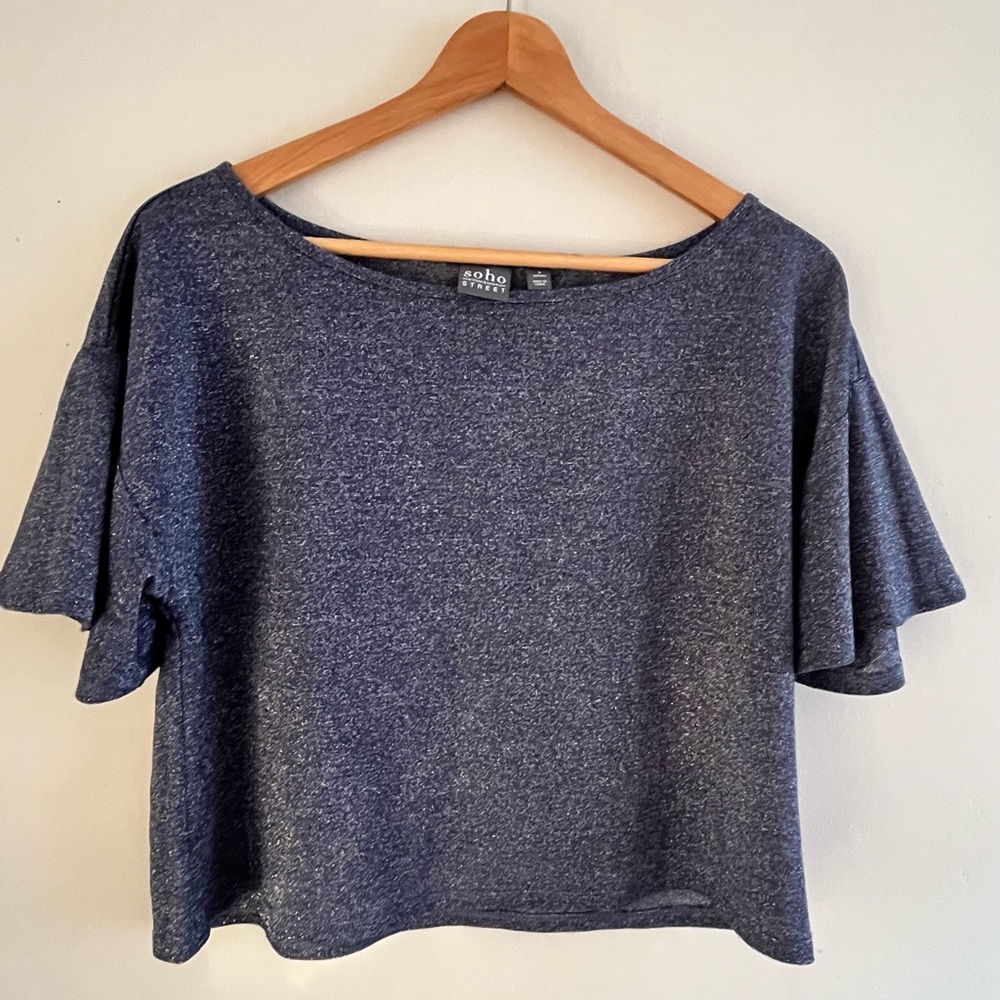Soho Street NY&Company Sparkling Crop Top